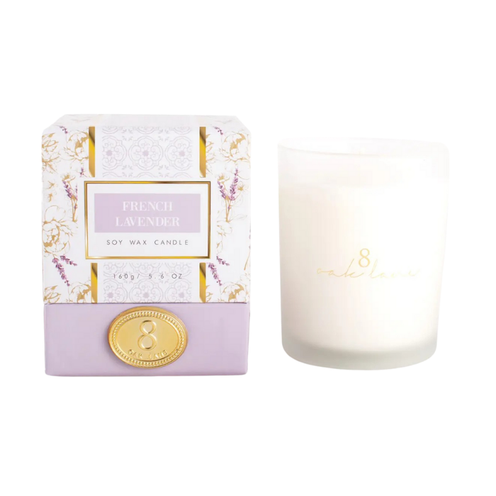 8 Oak Lane French Lavender Soy Wax Candle