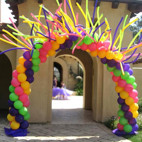 9 ft x 19 ft | Balloon Arch Kit | Balloon Stand | 400 Balloon Capacity