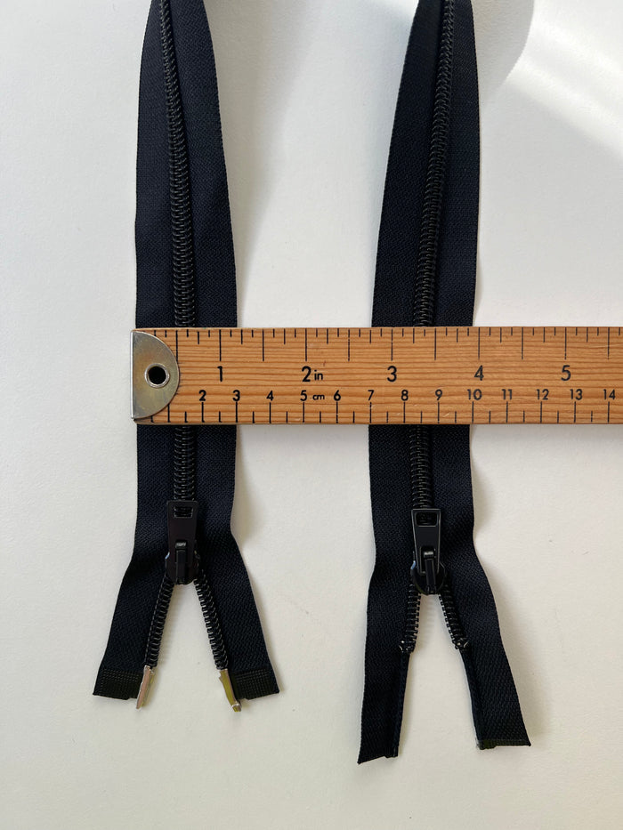 Meras Midnight Two-Way Open-Ended Zips