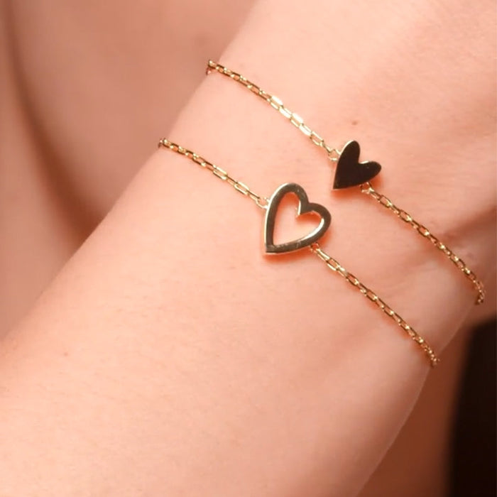 Adjustable Love Friendship Two Bracelet Pack