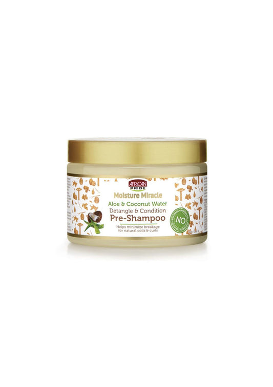 African Pride Moisture Miracle Pre-Shampoo 340 g – Hydraterende Voorbehandeling