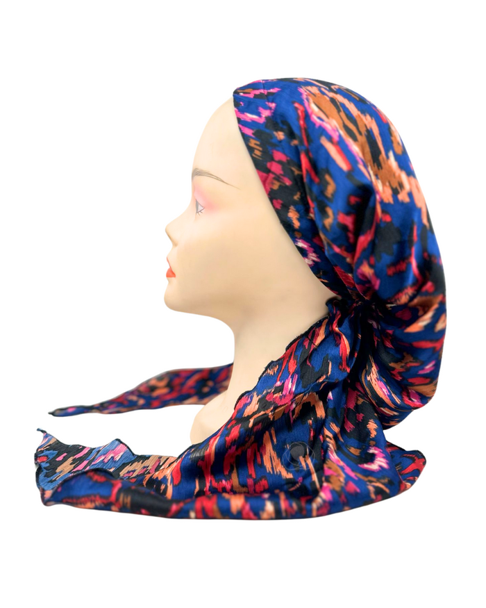 Ahead Blue Tide Mark Classic Fit Pre-Tied Bandanna