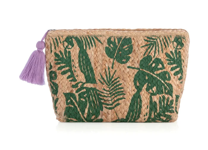 Allegra Zipper Clutch