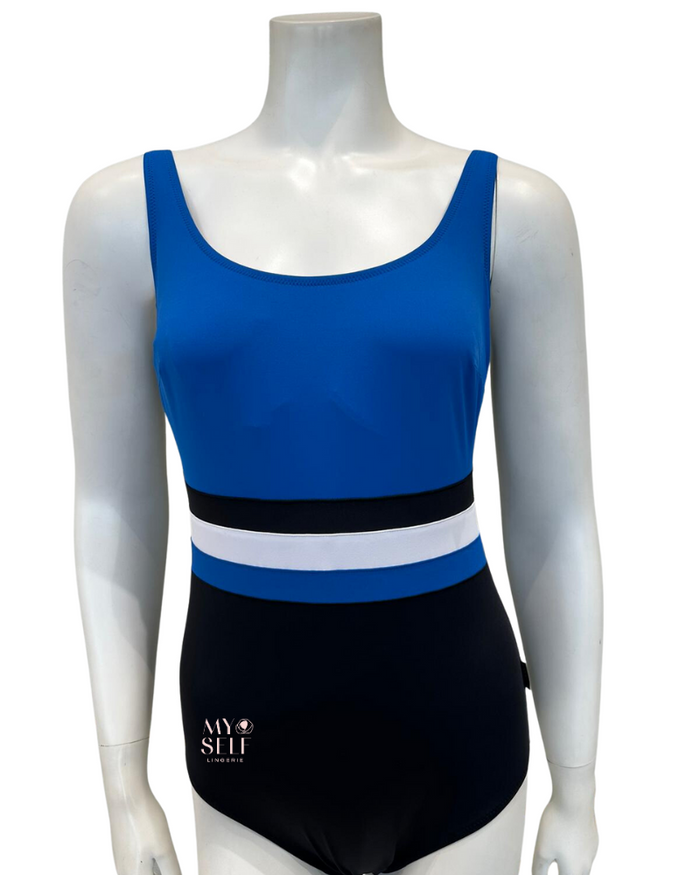 Anita 7880 Cassandra Black Colorblock Swimsuit myselflingerie.com