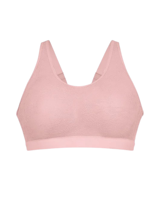 Anita 4700X Rosewood Essential Lace Post Mastectomy Molded Wire Free Bra Myselflingerie.com