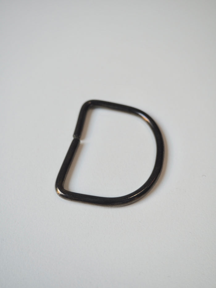 Antique Gunmetal D-ring 48mm