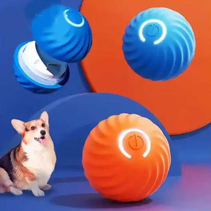 Automatic smart teasing dog ball that can't be bitten