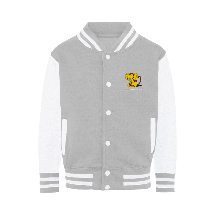 Baby banana monkey Varsity Jacket