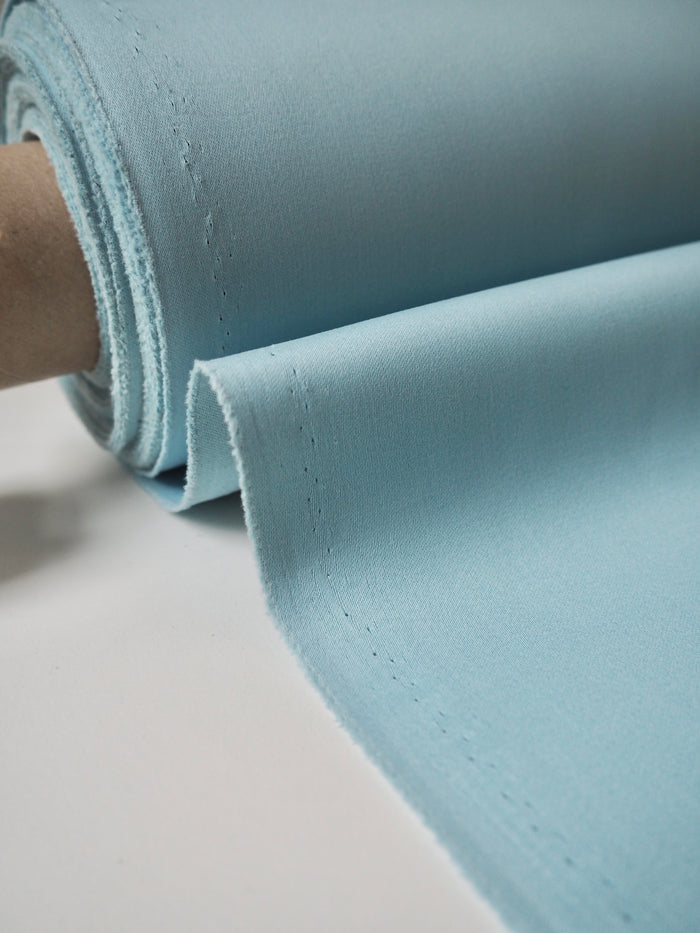 Baby Blue Double Cotton Sateen