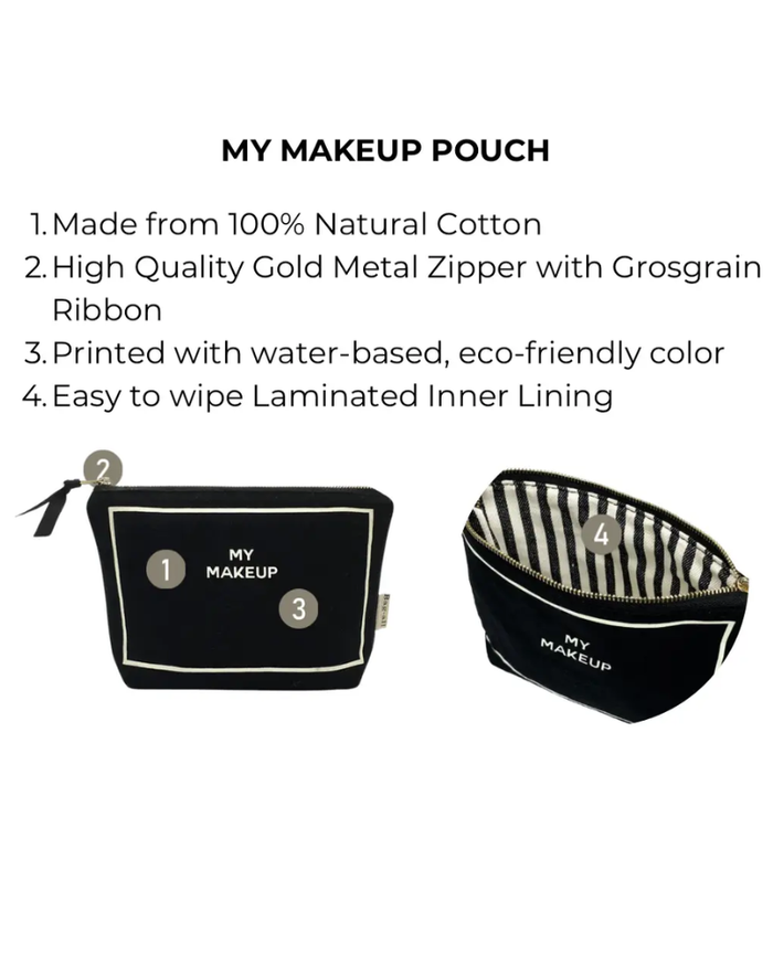 Bag All MMPB Black My Makeup Pouch Myselflingerie.com