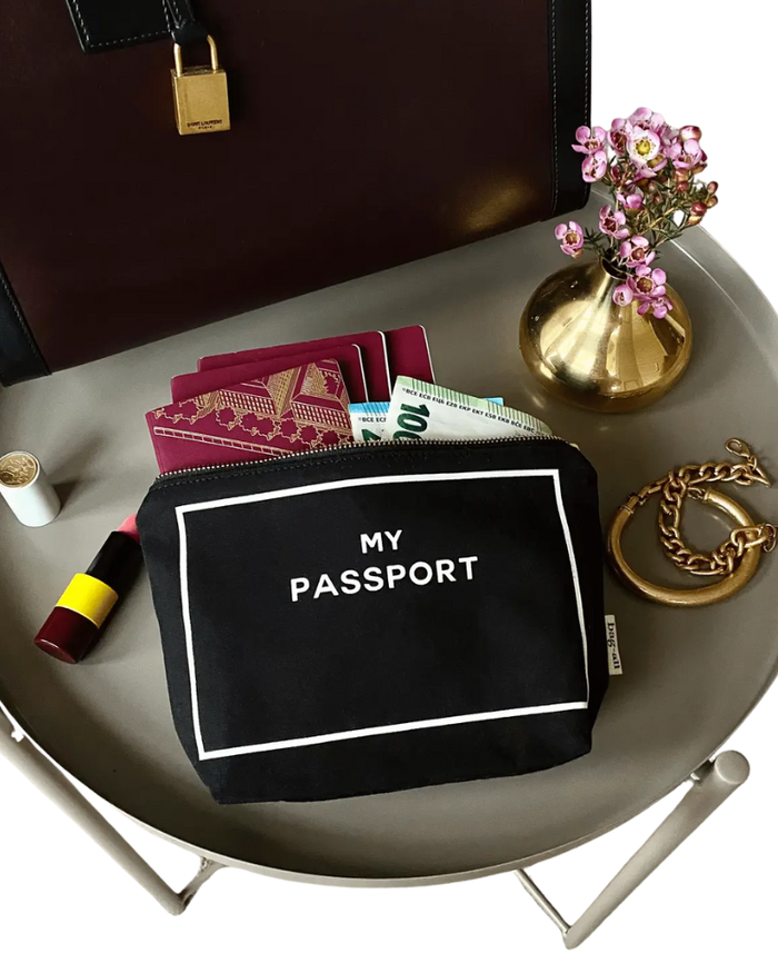Bag All PPB Black Passport Pouch Myselflingerie.com