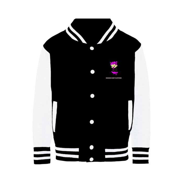 Banana baby girls Varsity Jacket