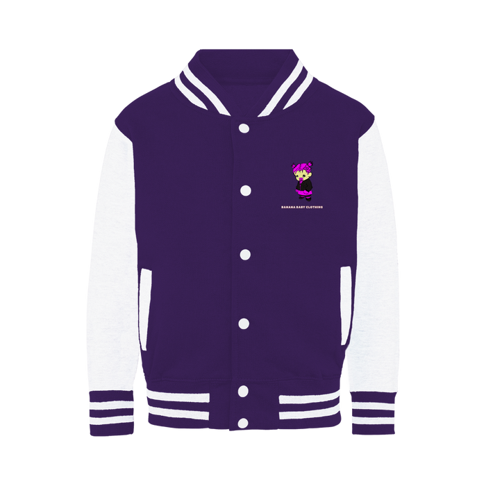 Purple / White / XS