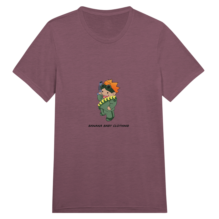 Maroon Triblend / S