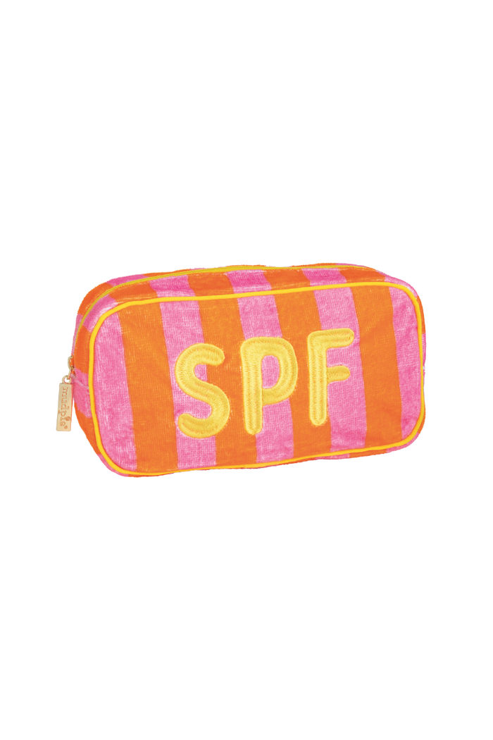 Beach Terry Cloth Pouch - FINAL SALE