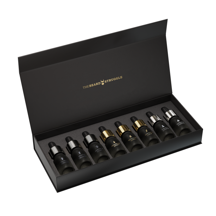 Beard Oil Scent Sampler Kit, image 6. The Beard Struggle