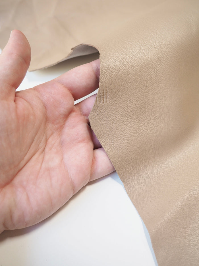 Beige Lambskin