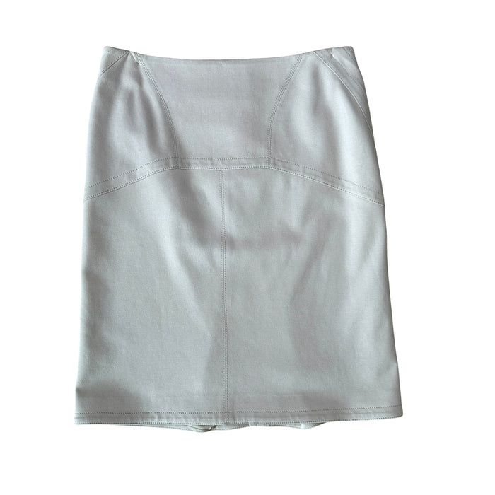 Beige Vintage Mini Skirt - M
