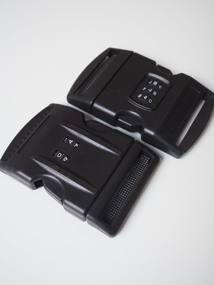 Black Combi Lock Side Release Buckle 55mm