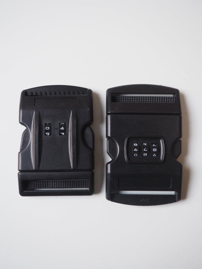 Black Combi Lock Side Release Buckle 55mm
