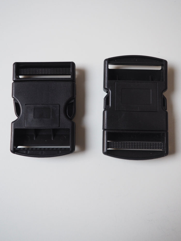 Black Combi Lock Side Release Buckle 55mm