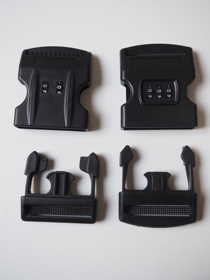 Black Combi Lock Side Release Buckle 55mm