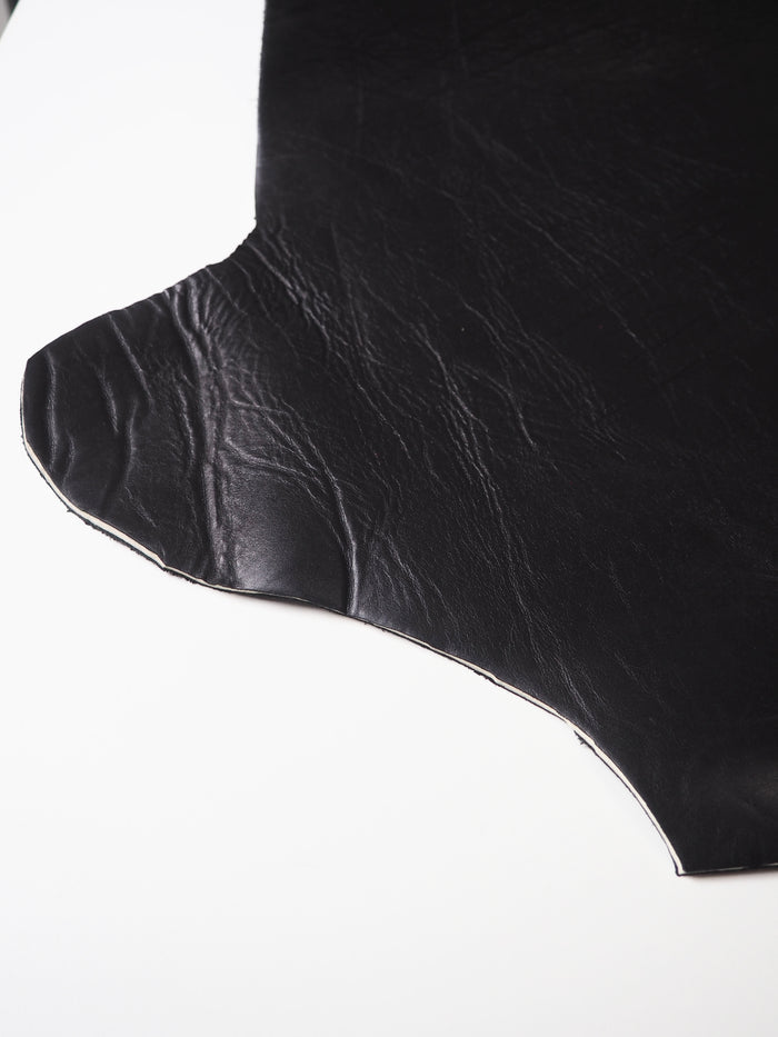 Black Foam-Bonded Calfskin 4mm
