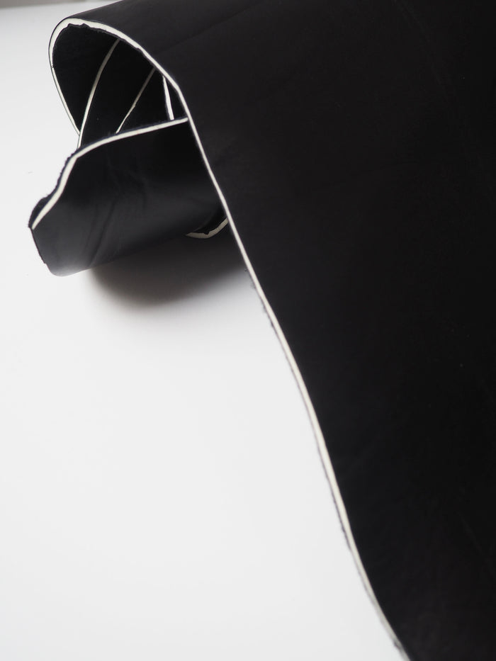 Black Foam-Bonded Calfskin 4mm