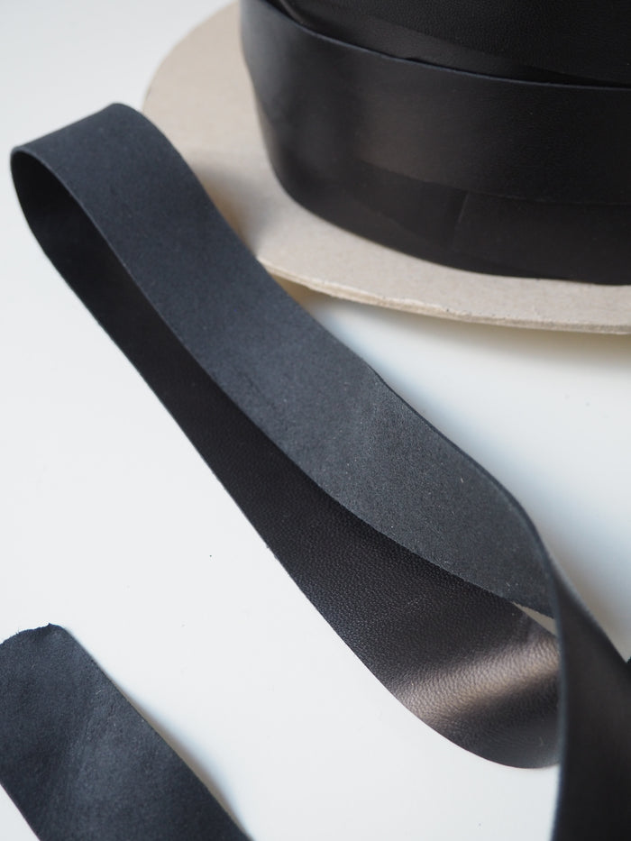 Black Leather Tape 30mm