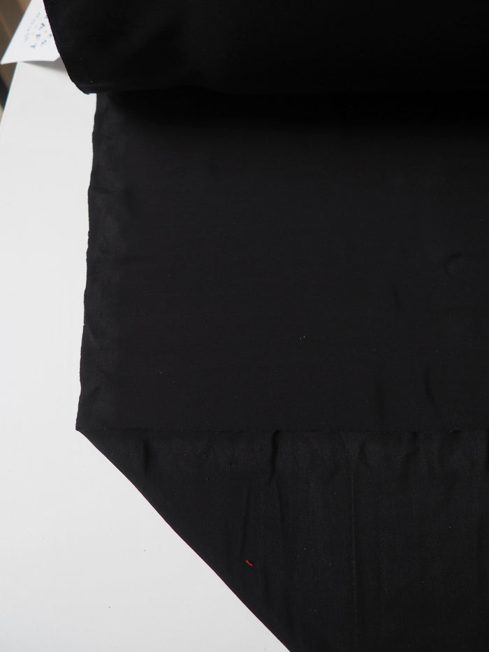 Black Lightweight Viscose Jersey