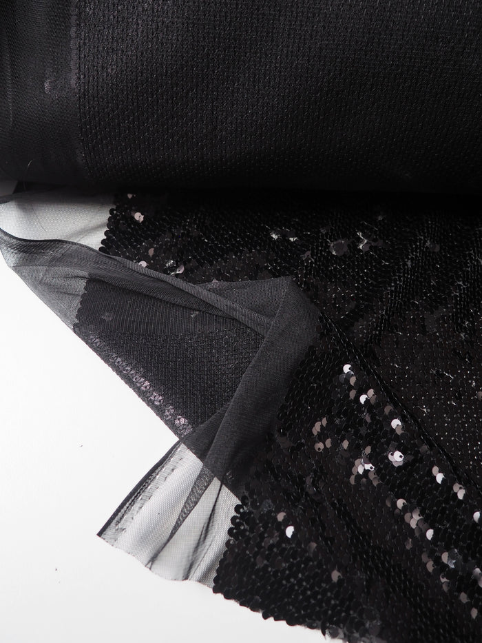 Black Mermaid Sequin Tulle