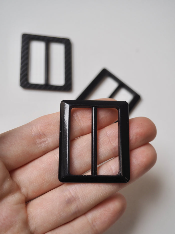 Black Metal Tri-Slider 30mm