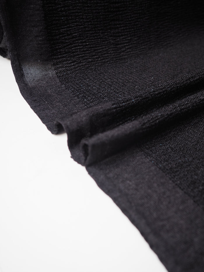Black Metallic Jersey
