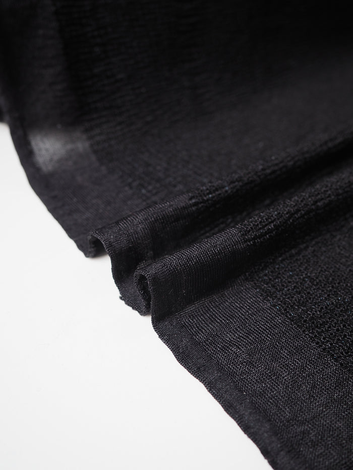 Black Metallic Jersey