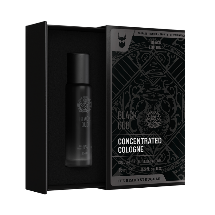 Black Oud Cologne. The Beard Struggle