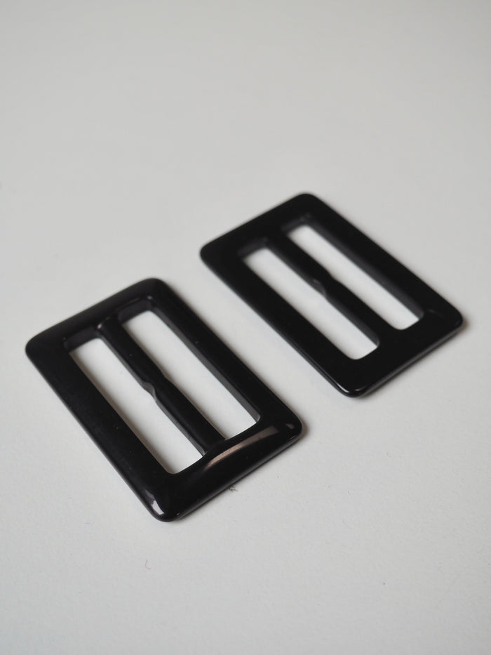 Black Plastic Slider 40mm