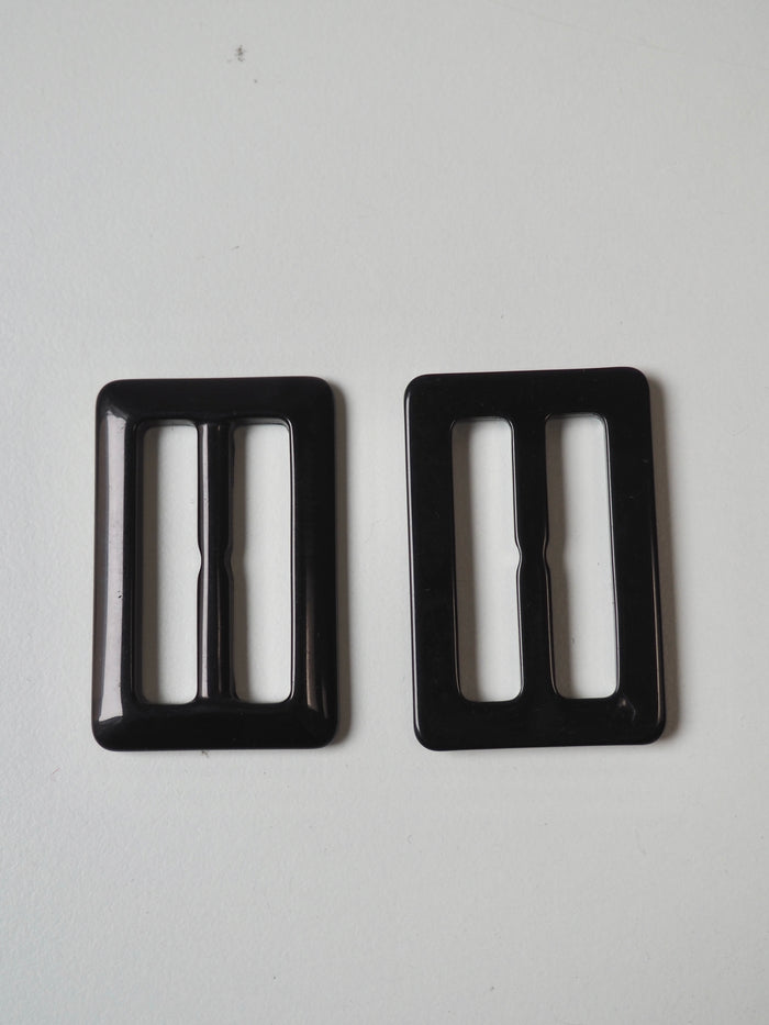Black Plastic Slider 40mm
