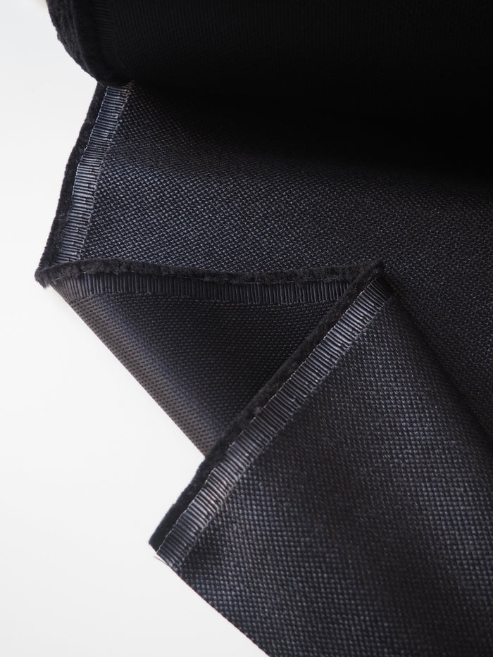 Black Sateen Jacquard