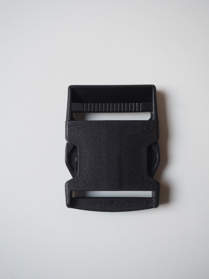Black Squared Side Release Buckle 50mm