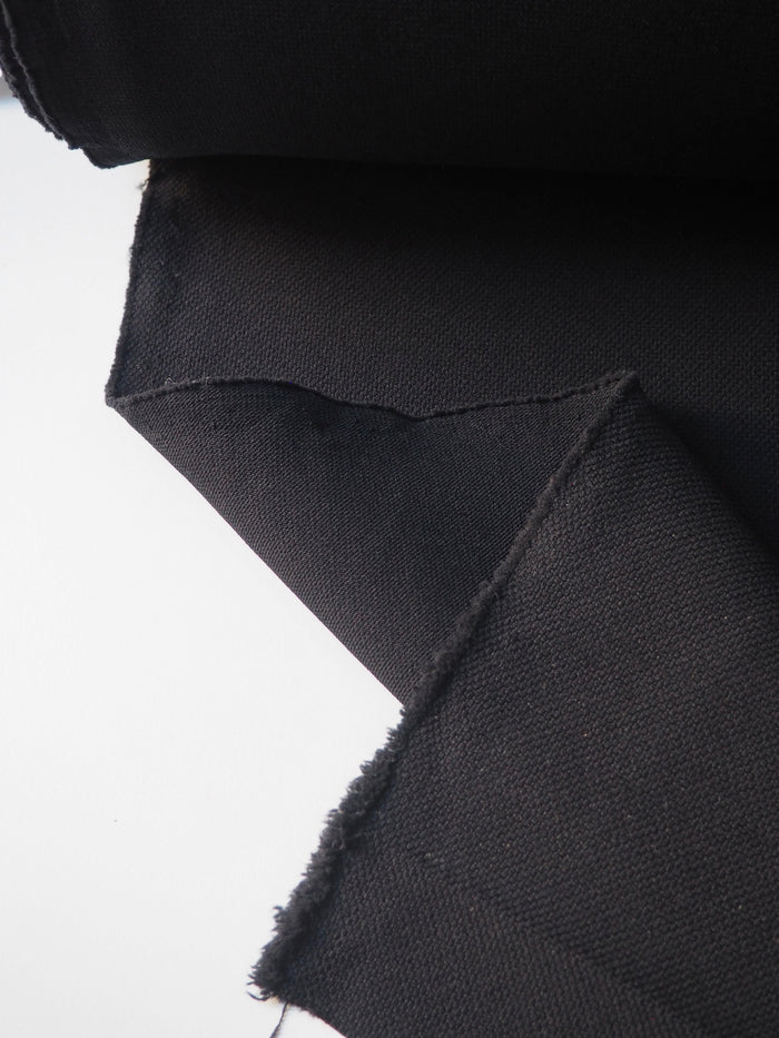 Black Textured Jacqaurd