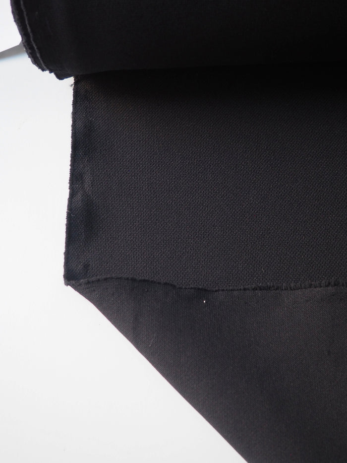 Black Textured Jacqaurd