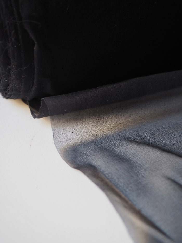 Black Ultrafine Fusible Interfacing