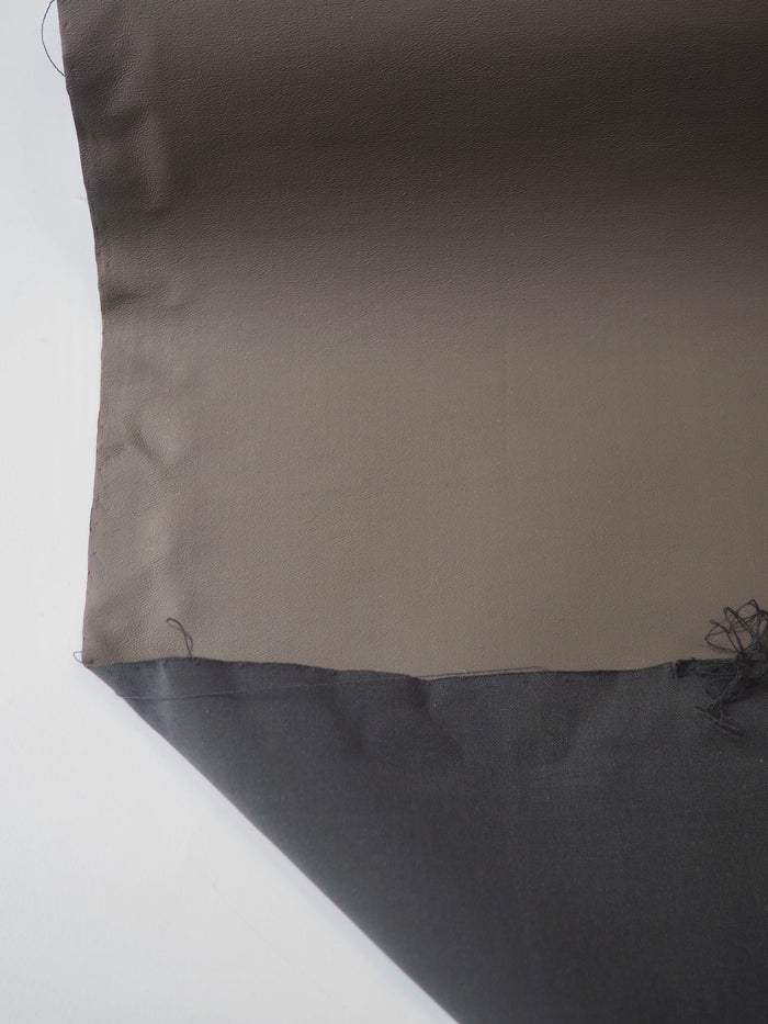 Black Wool Blend Ash Coated Suiting