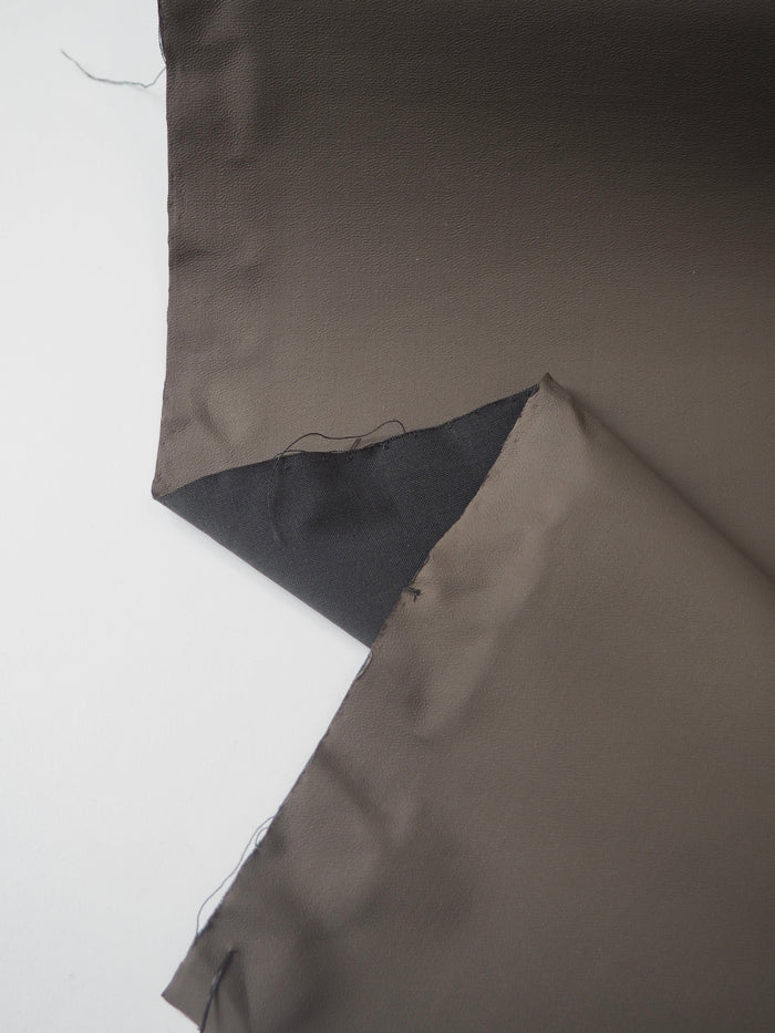 Black Wool Blend Ash Coated Suiting