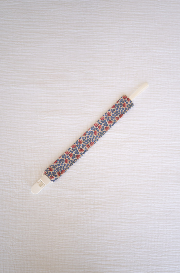 Blueberry Tilda Pacifier Holder