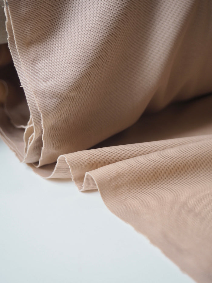 Blush Beige Stretch Powermesh