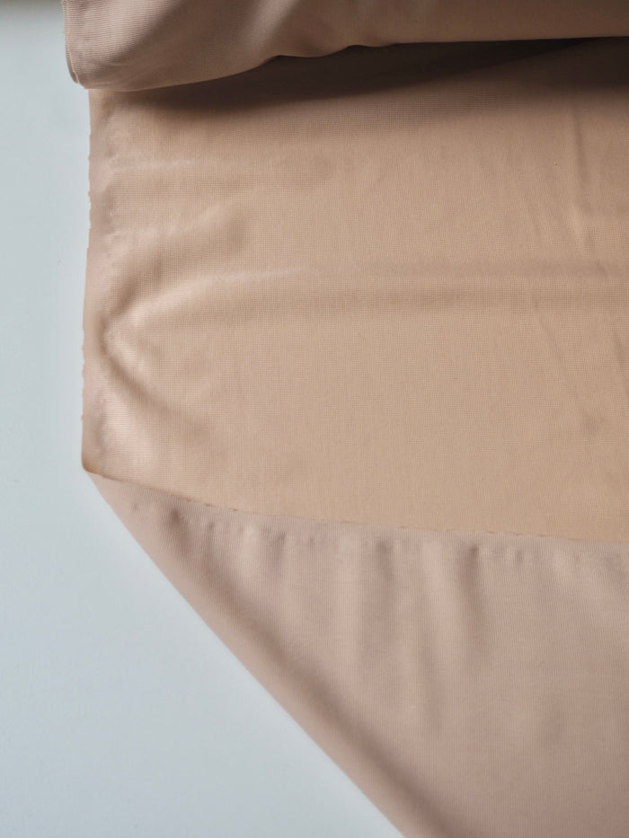 Blush Beige Stretch Powermesh