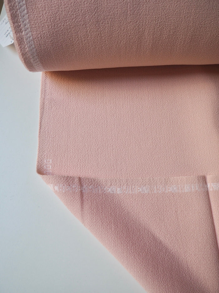 Blush Double Wool Crepe