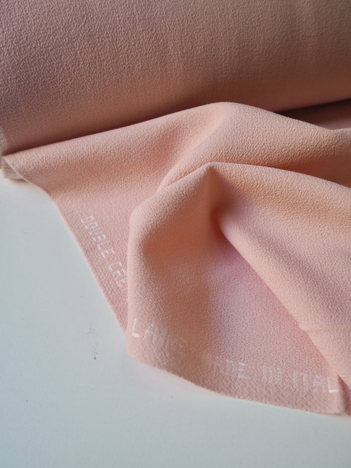Blush Double Wool Crepe