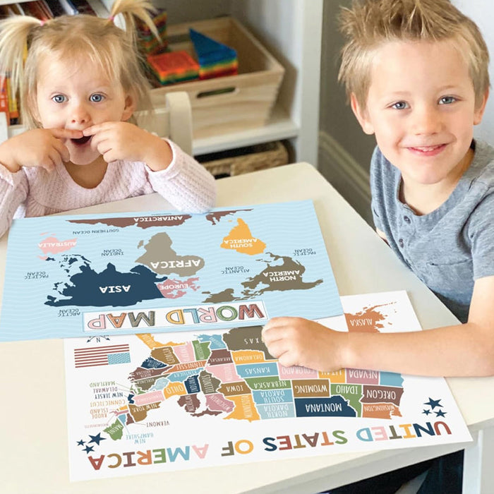 Boho PreK Educational Posters
